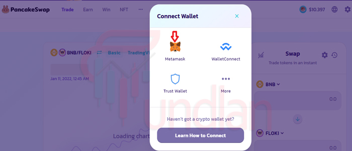 connect-metamask-on-pancakeswap