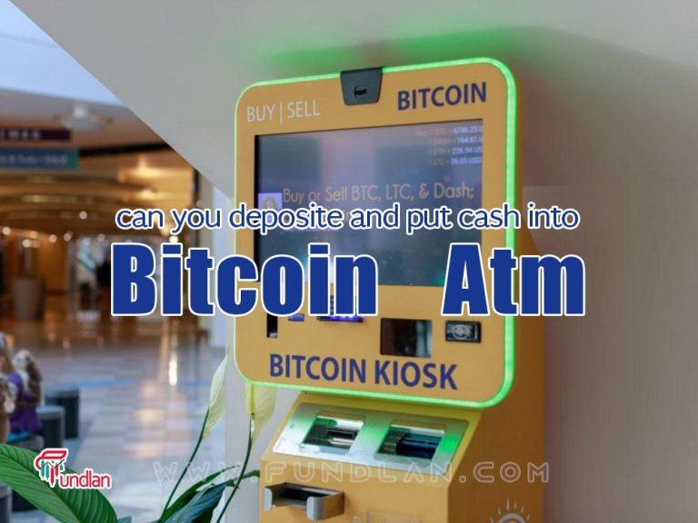 Can you put cash into a bitcoin ATM?