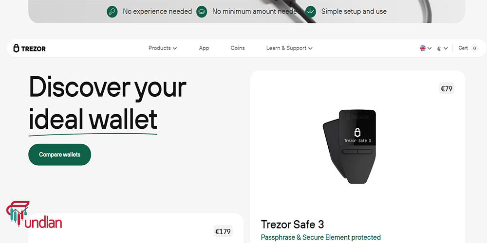 safest defi wallet: Trezor