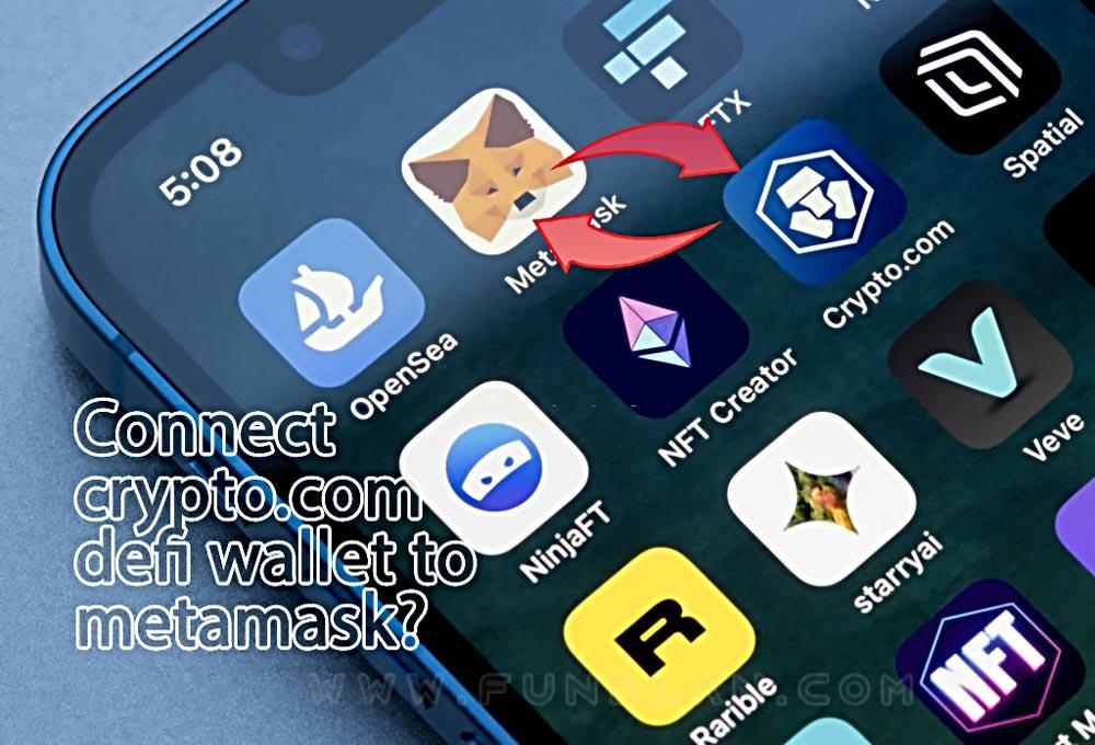 connect crypto.com defi wallet to metamask