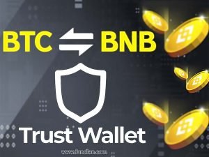 How to swap BTC to smart chain on Trust Wallet?