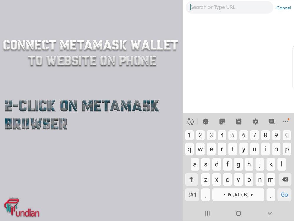 Click on Metamask Browser