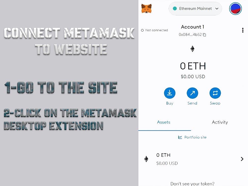 Connect MetaMask to website