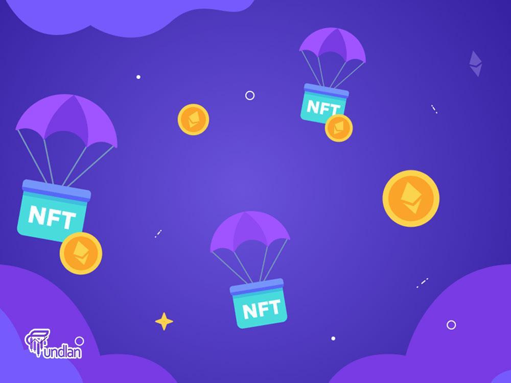 Sell airdropped tokens to NFT collectors