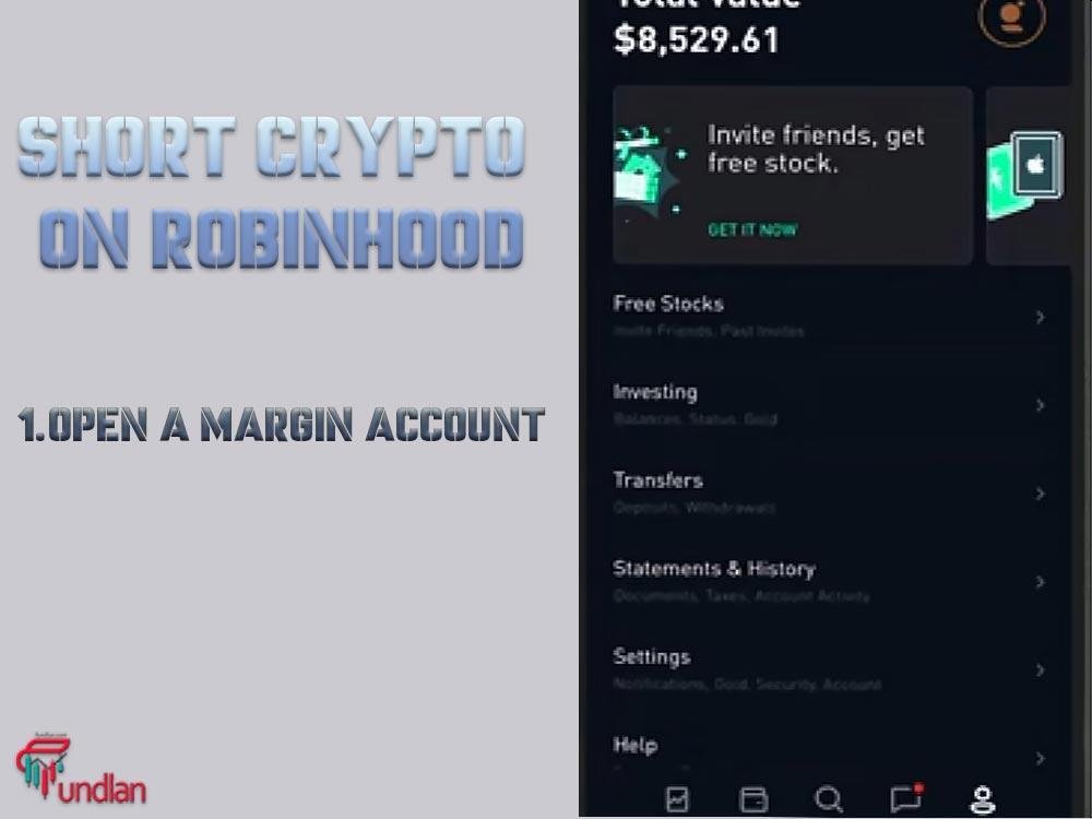 Short crypto on Robinhood