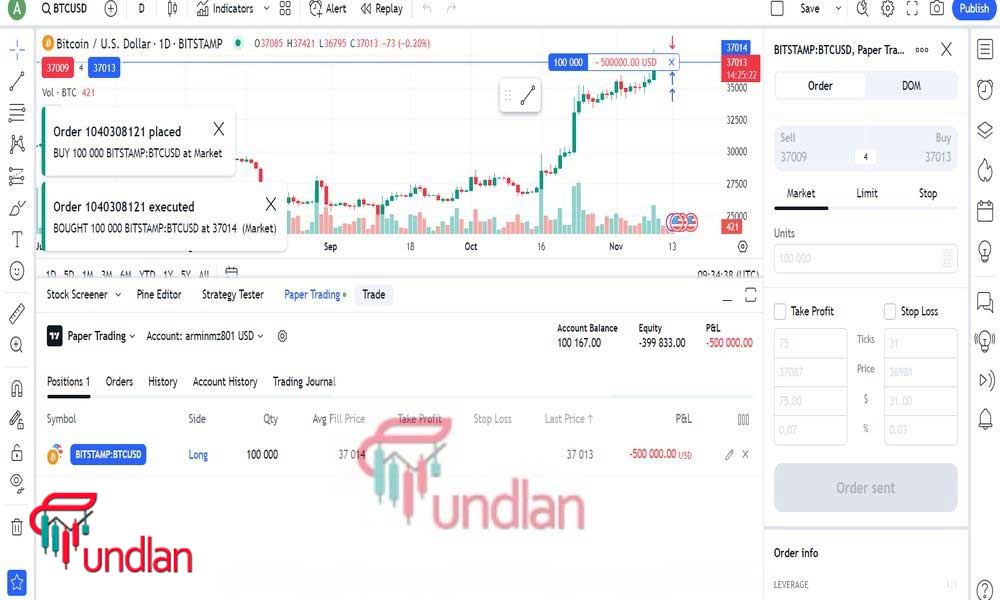 Tradingview paper trading leverage