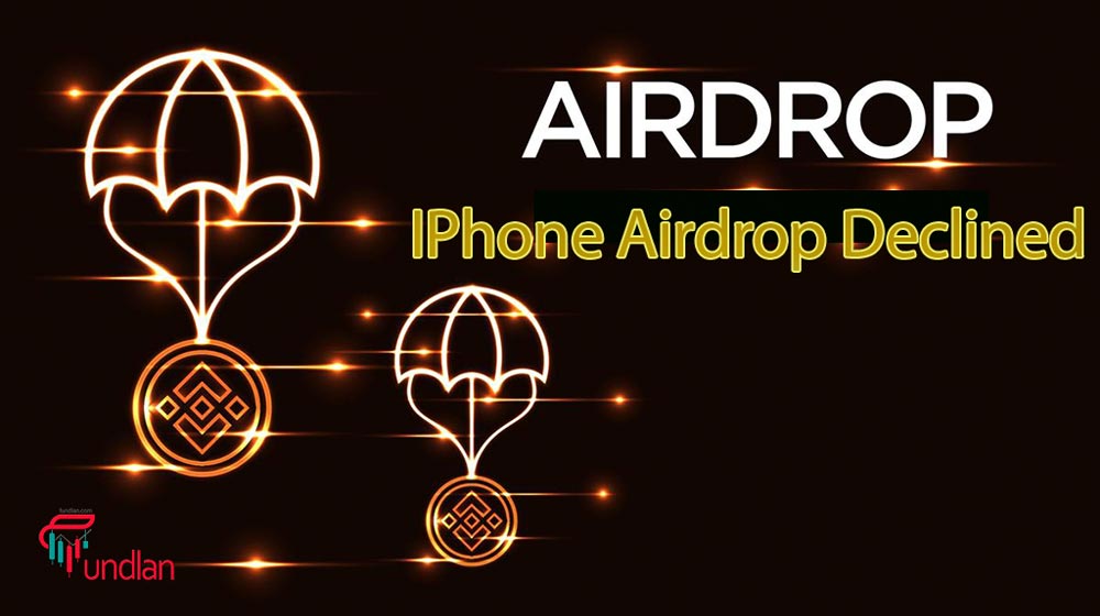 iPhone Airdrop Decline